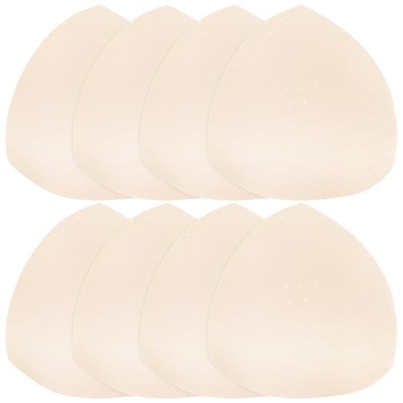 Miangastore 8Pcs Removable Bra Pads Inserts Sponge Bra Inserts Sports Bra Pads Women Bra Pads