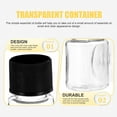 thumbnail image 2 of Omeite 5ml Clear Refillable Liquid Sample Bottles with Screw Caps, Travel Preservation Test Vials, 50pcs, 2 of 7