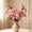 Hot Pink, variant on Plastic Artificial Lily Flower Ornament, 80cm Realistic Fake Lily for Wedding Home Hotel Decor