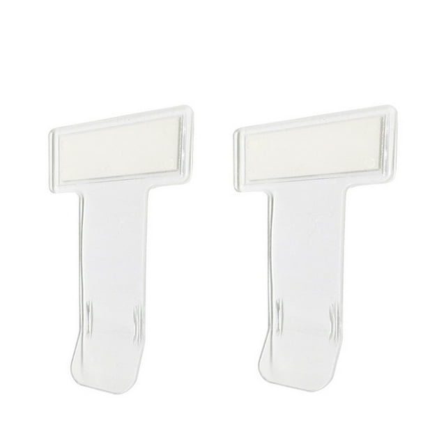 Less Than 5 Hooks Holder Car Clip Transparent Tickets Holder Windscreen Parking Tickets Car 2PCS Tools & Home Improvement