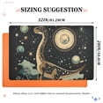 thumbnail image 6 of Yayeee Doormat for Indoor Entrance 32" x 20" Non Slippery Floor Rug, Black Dinosaur, 6 of 8