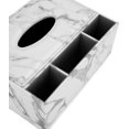 thumbnail image 4 of Funda rectangular CHAO Soporte multifuncional de PU organizador de control remoto, 4 of 5