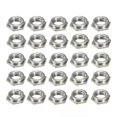 thumbnail image 2 of 25 piezas de tuercas de separación autoblocantes de cabeza hexagonal de acero al carbono con paso de rosca M3x05/M4x07mm para orificios ciegos (FS-M3-1/FS-M3-2/FS-M4-1/FS-M4-2), 2 of 5