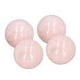 thumbnail image 1 of Rose Quartz  Balls, Palm Size Rose Quartz Sphere 4 Pieces  for Decoration, 1 of 8