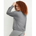 thumbnail image 3 of Hanes Originals Women's French Terry Sweatshirt Black Heather XS, 3 of 5