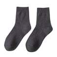 thumbnail image 2 of Lilgiuy Men Women Winter Thicken Keep Warm Couple Socks Trend Socks Winter Fashion 2022, 2 of 3