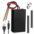 thumbnail image 1 of Mini Soldador Táctil de Bricolaje, 5 V, 6 Velocidades, Batería de Iones de Litio 18650 Ajustable, Kit de Herramientas de Soldadura por Puntos, Pequeño y Portátil para el Hogar., 1 of 5