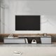 thumbnail image 3 of Office Display Tv Stands Floor Metal Led Dinning Entertainment Glass Tv Table Unit Universal Mueble Salon Living Room Furniture My Lux Decor Round, 3 of 18