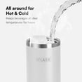 thumbnail image 4 of IFLASK 30oz Spirit Tumbler | 100% Leak Proof | Stainless Steel | Double Wall Vacuum Insulated Tumbler | BPA and Sweat free | Hot & Cold | Travel Sports Outdoor School Camping (Cool White), 4 of 4