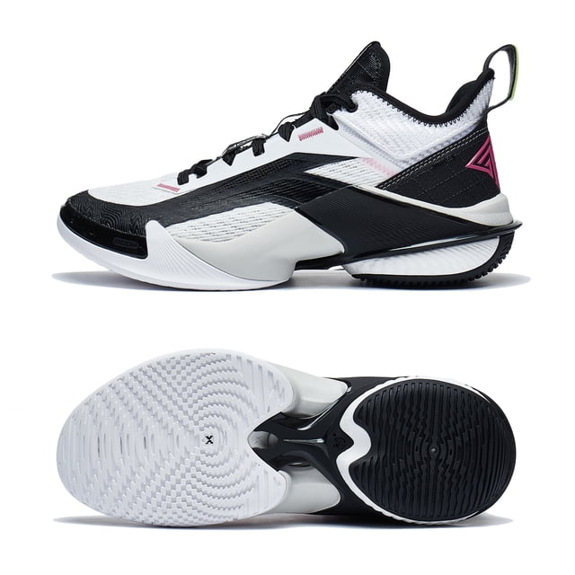 Zapatillas de baloncesto profesionales POWER X para hombre BOOM Cushion LIGHT FOAM PLUS LiNing Zapatillas deportivas usables ABAT089