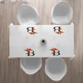 thumbnail image 3 of Ambesonne Letter B Place Mats Set of 4, Bird of Paradise B, Standard Size, Orange Green Grey, 3 of 4