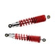 thumbnail image 2 of 2 amortiguadores traseros para motocicleta, amortiguadores de suspensión trasera, amortiguadores de Metal para motocross, amortiguación de amortiguado Rojo, 2 of 8