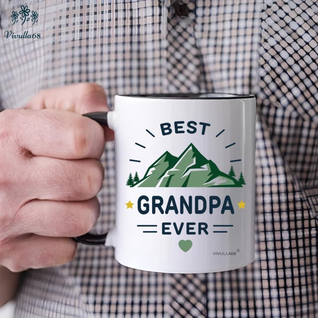 Best Grandparents Mugs Coffee Set Gift, Present Grandma Grandpa Cups, Gifts Ideas From Grandkids, Grandchildren, New Grandparent Announcement Christmas Valentine Birthday, Baby Reveal for Nana Papa