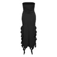 thumbnail image 7 of Summer Dresses for Women 2025, Casual Dresses for Women,Elegant Women's One Shoulder Casual Dress with Wrap Design and Irregular Hemline for Versatile Styling, 7 of 7