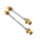 thumbnail image 5 of Soidarity bicicleta de ciclismo de carretera de liberación rápida eje de rueda trasera delantera eje pinchos accesorios de bicicleta Ciclismo dorado Soidarity OD0519-04, 5 of 6