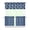 Bigfoot, variant on Gothic Tier Curtains for Kitchen - 3 PC Dark Astral Eclipse & Lunar Design, Farmhouse Rod Pocket Short Curtains with Valance (54x18 + 27.5x24 Inch), Machine Washable
