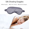 thumbnail image 4 of Elegant Fashion Sleep Mask Natural Sleeping Eye Mask Eyeshade Cover Shade Eye Patch Soft Portable 100% 3D Silk Eye Care Mask, 4 of 4