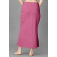 thumbnail image 3 of Trendmalls Lycra Spendex Saree Shapewear Petticoat for Women-P01-Rose Pink, 3 of 6