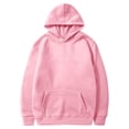 thumbnail image 4 of Hoodies for Men Jesus Inspirational Religious Faith Cross Graphic Hooded Mens Clothing,Pink,2XL, 4 of 5