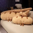 thumbnail image 2 of Almohada de peluche de pan de la vida Real, juguetes de peluche de Baguette francés, accesorios de fiesta de comida, cojín de decoración, regalo de cumpleaños para dormir202, 2 of 5