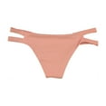 thumbnail image 2 of Tavik Womens Chloe Moderate Coverage Bikini Swim Bottom, Pink, X-Large, 2 of 2