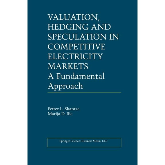 Power Electronics and Power Systems Valuation, Hedging and Speculation in Competitive Electricity Markets: A Fundamental Approach, (Paperback)