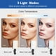 thumbnail image 3 of OLRPT Luz para selfies, luz para teléfono con clip frontal y trasero, luz portátil de 60 LED con 3 modos de luz, luz de vídeo recargable de 5000 mAh para teléfono, iPhone, iPad, computadora portátil,, 3 of 5
