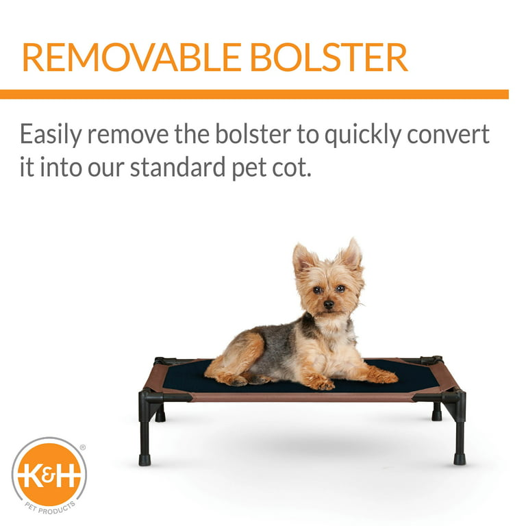 K&H Pet Products Original Bolster Pet Cot Elevated Pet Bed