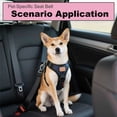 thumbnail image 5 of Dog Seat Belt for Car, 2 Pack Adjustable Pet Safety Restraint, Swivel Clip Design, Durable Nylon, Universal Fit, 5 of 6