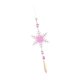 thumbnail image 2 of Adornos colgantes de cristal con forma de copo de nieve navideño de colores Estilo C, 2 of 9