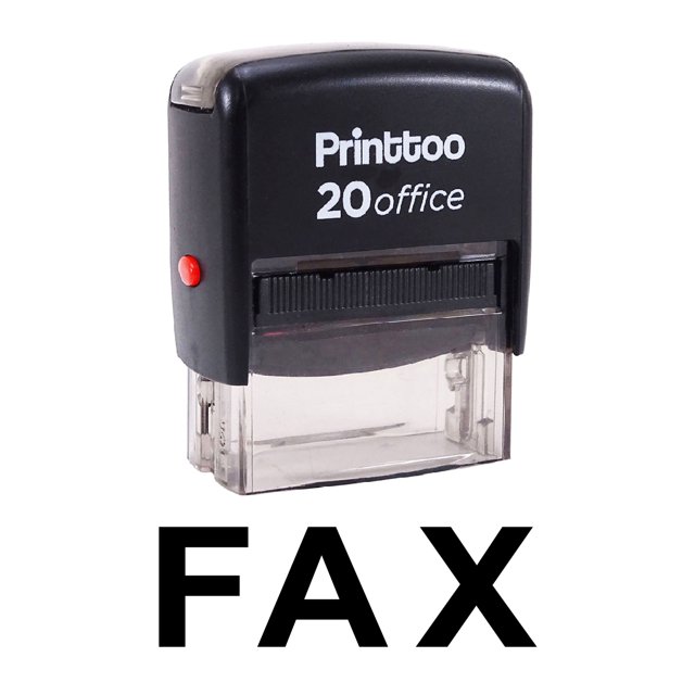 Printtoo Tampon en Caoutchouc Auto-Enregistrant pour Bureau - Noir