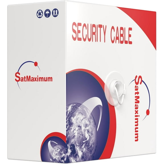 500 ft 22/2 Alarm Wire Bulk Security Cable – Solid CCA for Burglar Fire Systems – Cables Direct Online