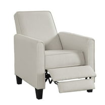 Furniture of America Ducee Transitional Fabric Push Back Chair