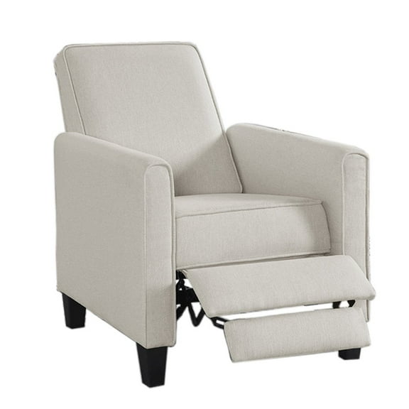 Furniture of America Ducee Transitional Fabric Push Back Chair