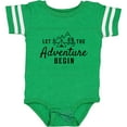 thumbnail image 3 of Inktastic Let the Adventure Begin with Camping Tent and Mountains Boys or Girls Baby Bodysuit, 3 of 5