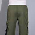 thumbnail image 5 of Ftwytp Mens Cargo Trousers Tracksuit Bottoms Open Hem Lightweight Quick Dry Joggers Trousers Drawstring Lounge Pants with Pockets Sweatpants Hiking Pants, 5 of 5