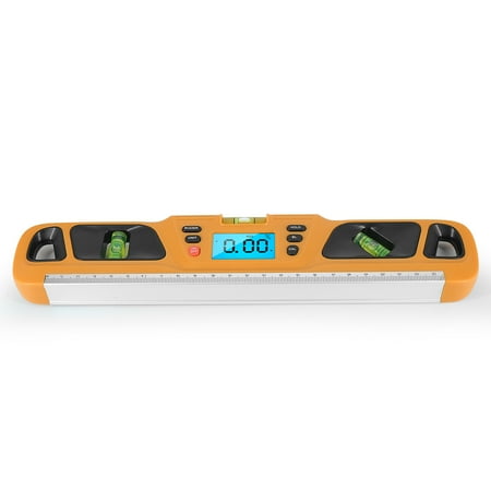 

Digital Protractor Electronic Level Angle Finder Inclinometer Tool Long Woodworking Helper 360° Useful With Magnets