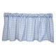 thumbnail image 2 of Cortinas Cortas para primera , Medias Filas de Ventanas Medias Cortinas para Dormitorios, Filas de Privacidad para Ventanas, Cortinas Azul 150x45cm Macarena Cortina de nivel de ventana, 2 of 8