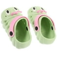 thumbnail image 3 of MLINS 1 Pair Caterpillar Beach Non slip Shoes Cartoon Summer Sandals Cool Slipper for Boys Girls (Green Size Length 14.5cm), 3 of 8