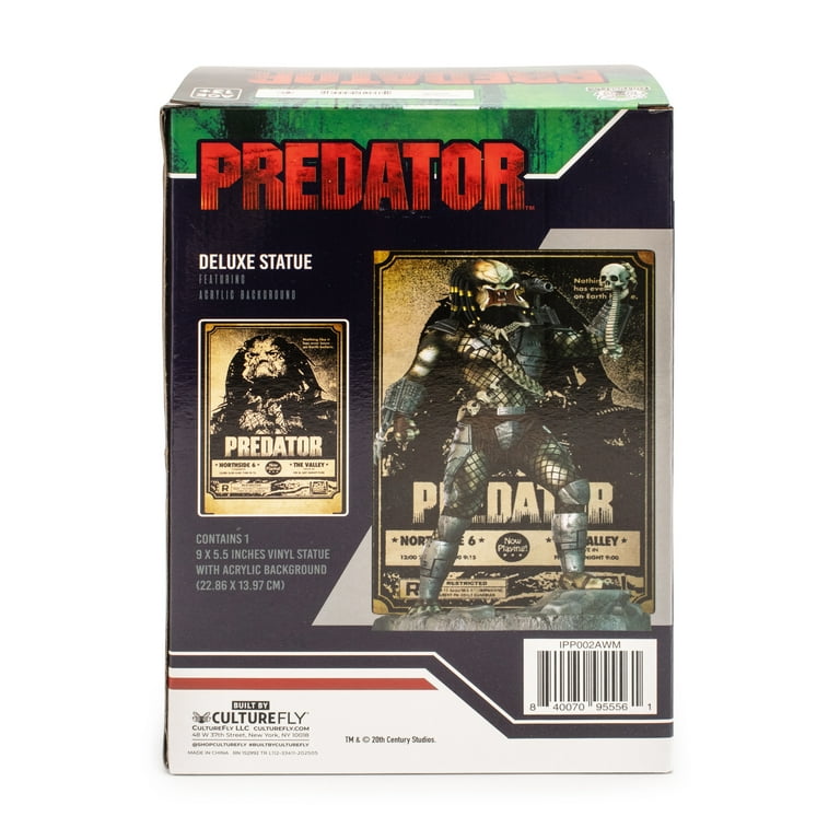 CultureFly Predator 9 inch Vinyl Statue - Collectible Figure with