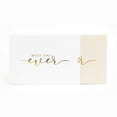 (best Day Ever) | Luxury Linen Bound Wedding Video Book Foil Stamped ...