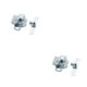 thumbnail image 2 of Eigraketly Tope de puerta Topes de cierre Gabinete de almacenamiento intermedio Catcher Linker Gabinete plata 2Conjunto, 2 of 6