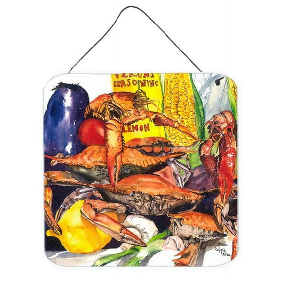 Verons And Crabs Aluminium Metal Wall Or Door Hanging Prints