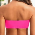 thumbnail image 5 of Women Removable Shoulder Strap Plus Size Strapless Tops Swimwear Tops Strapless Bikini Tube Top Bandeau Swim Top Crop Spaghetti Strap Top Tube Top Swimsuit Blouse, 5 of 7