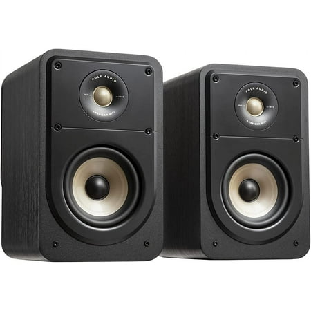 Polk Audio - Signature Elite ES15 Hi-Res Bookshelf Speaker - Stunning Black