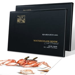 Baohong 100% Cotton Watercolor Postcards, 20 Sheets, 140lb/300gsm - Cold Press, Hot Press & Rough Textures