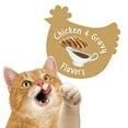 Purina Friskies Cat Treats, Party Mix Crunch Gravylicious Chicken & Gravy Flavors, Made in USA