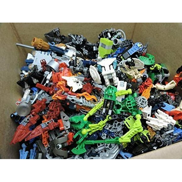 5Star-TD Quality Bionicle Bulk Assortment - One Pound of Used LEGOs, Not in Original Packaging, Buy from Trusted Collectible Sellers