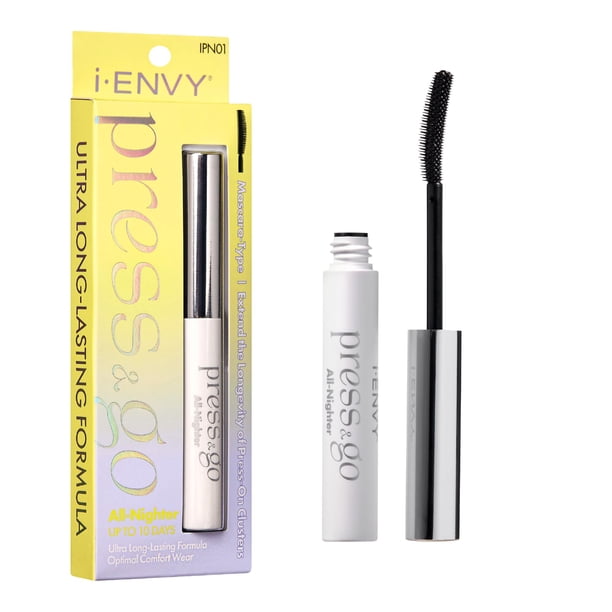 i-ENVY Press&Go All-Nighter Fórmula ultralarga duración Tipo rímel Pestañas autoadhesivas seguras hasta 10 días