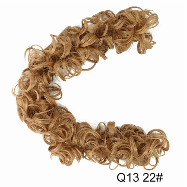 XmhyTop-A Postizos para el cabello, 1 pieza de moño grande de 80 cm, moño y donut, fibra de alta temperatura para recogidos naturales, apto para cabello grueso o fino y peinados de boda, H07